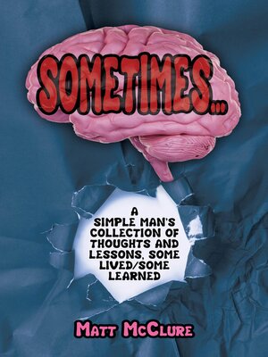 cover image of Sometimes...,